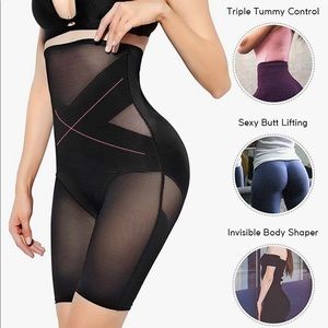 Tummy Control High Waist Thigh Slimmer Shapewear